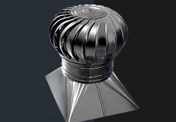 Extractores eólicos para ventilación natural en techos